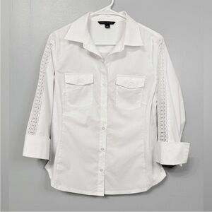 Zac & Rachel Classic White Blouse